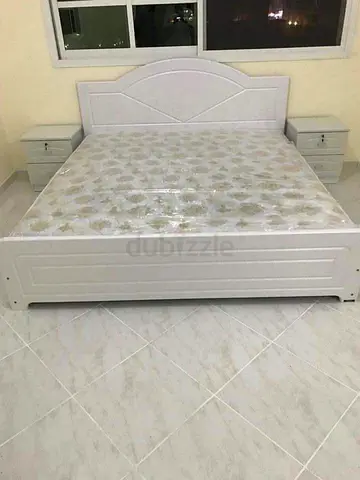 BRAND NEW KING SIZE BED WITH MATTRESS FOR SALE
