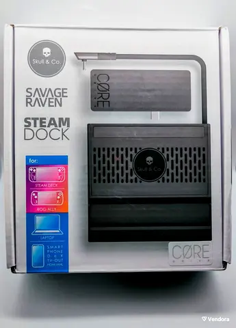 Skull & Co. Savage Raven Steam Dock (for Steam Deck) - Like New in Box
