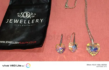 Crystal jewelry set