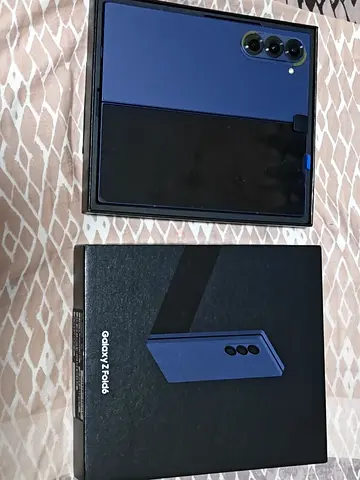 Samsung Galaxy Z Fold6 256GB Blue - With Box, Good Condition
