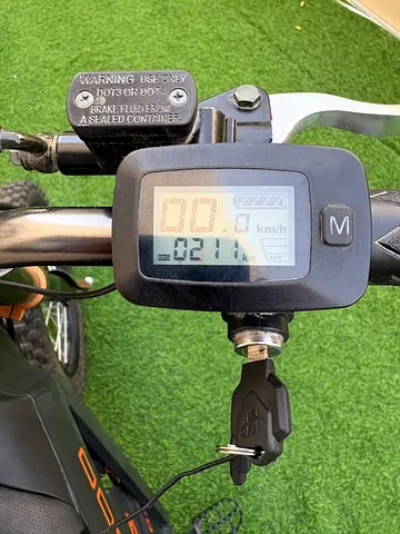Electric bike (e-bike) with handlebar display - good working condition