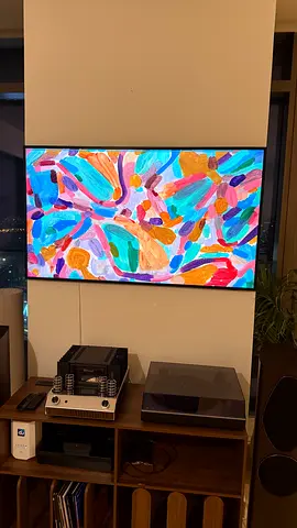 Samsung TV Frame 55 inches - Wall Mounted, Excellent Condition
