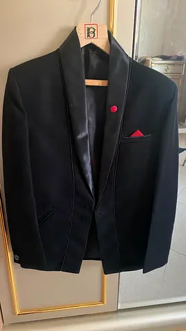 Boys blazer suit with shirt and pant dhs 65