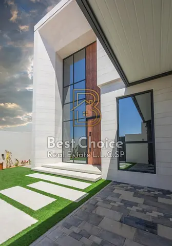 فيلا فاخرة 5 غرف ماستر | تصميم معماري عصري | مجلس وصالات واسعة | تملك حر للعرب | بساتين الزبير