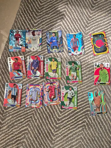 10+5 football cards panini