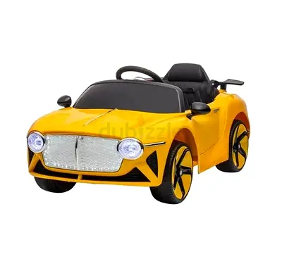 Kids Remote Control Ride-On Car - Yellow (2 - 5 years) - Brand New