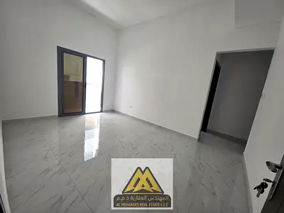 For Annual Rent 1 Bedroom and Living Room AED 30,000 Second Tenant with Master Bedroom Al Jurf 3 Ajman Spacious Apartment with Balcony and Open View A