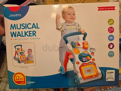 Juniors Musical Baby Walker - Light & Music, 12m+