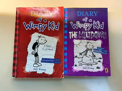 Diary of a Wimpy Kid Book Collection - Set of 3
