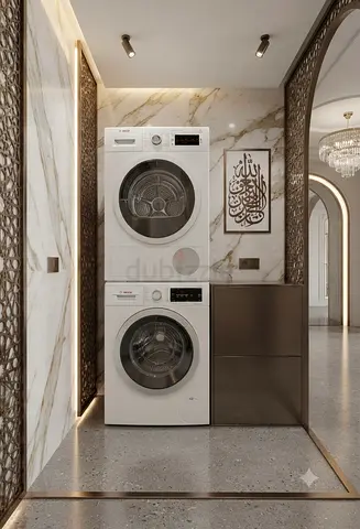 Bosch Series 8 9kg Washing Machine & 9kg Dryer – Separate Set