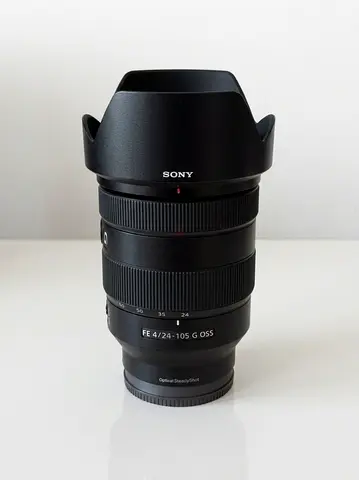 Sony FE 24-105mm F4 G OSS Lens + UV Filter