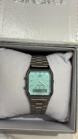 Casio aq230 rare Tiffany blue
