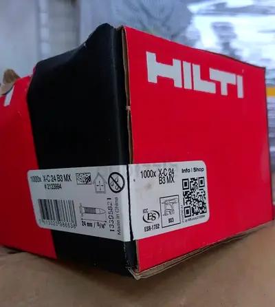 HILTI XC-24 NAILS FOR BX-3