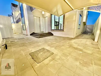 Modern-design villa for sale; includes water, electricity, and central air conditioning.