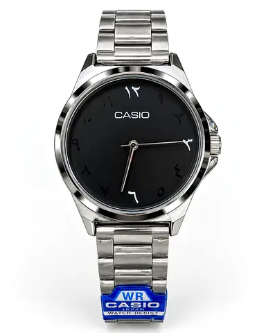 Casio watch arabic black