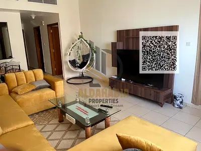 🏢 للإيجار الشهري: شقة غرفة وصالة مفروشة بالكامل في أبراج عجمان ون