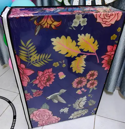 Foldable Floral Foam Mattress - Single / Guest Mattress