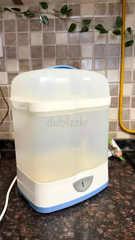 2-In-1 Sterilnatural Steam Sterilizer 24-hour Protection With Adjustable Size Bpa Free