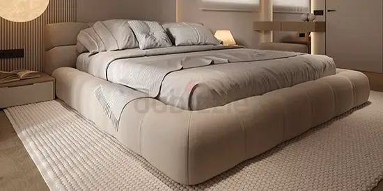 Brand new beige colour 180*200 long size bubble Bed
