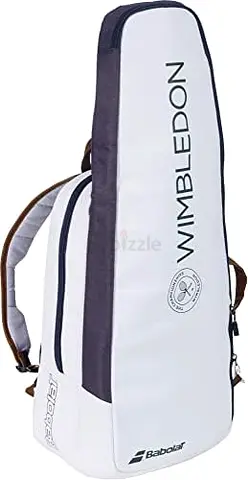 Babolat Pure Wimbledon Tennis Backpack (White/Grey)