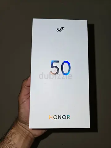 Hauwei Honor 50 box pack 5G 8Gm ram 256Gb Storsge Dual physical sim black color just 680