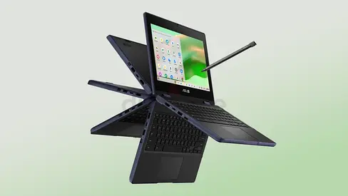 Asus Chromebook_RAM 8 GB_SSD 32 GB(CR1100FX)_TouchScreen + FLIP_Dual Camera + PEN_VERY CLEAN