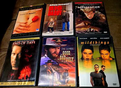 Various DVD movies - AED 50 only