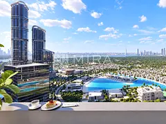 Very High Floor I Skyline View I Powder Room