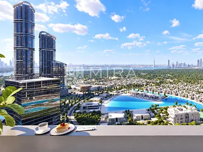 Very High Floor I Skyline View I Powder Room