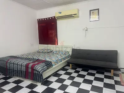 Fully furnished Room AED 3,500 month attached bathroom & k TV available from October 01