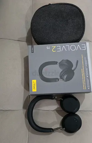 Jabra Evolve2 75 Wireless ANC Headset (USB-A Link 380 Adapter) - Box Included