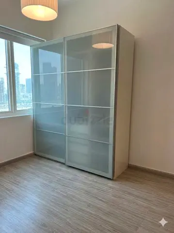 IKEA PAX Wardrobe with Frosted Glass Sliding Doors - Excellent Condition