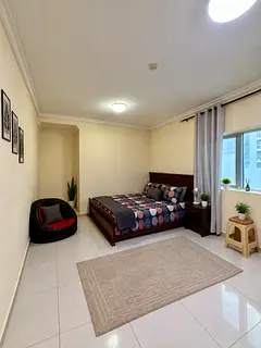 Fully furnished spacious room for family
