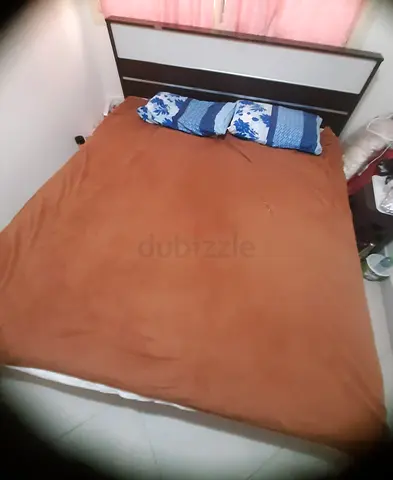 KING SIZED BED WITH MATTRESS