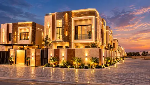 Modern 3-bedroom corner villa—no extra fees; price includes registration and ownership transfer costs. Freehold ownership available to all nationaliti