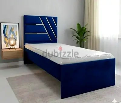Single  Bed Frame with madical mattress