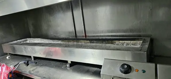 Stainless Steel Long Commercial Gas Grill/Charcoal Tandoor - Heavy Duty