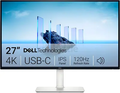Dell 27 Plus 4K USB-C Monitor - S2725QC - 120hz 27 inch Monitor - As New with Warranty
