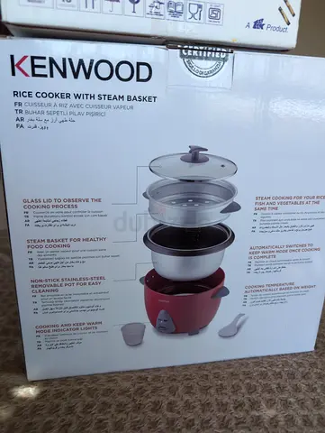 Kenwood Rice Cooker with Steam Basket -