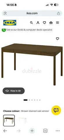 IKEA hardly used desk