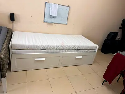 IKEA brimnes daybed frame with two IKEA mattress Available in excellent condition Size 80_200cm