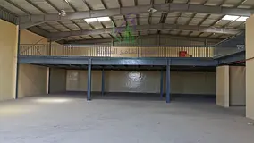 Warehouse available for rent in Al Sajaa with a total area of 8,200 square feet, offering a high ele