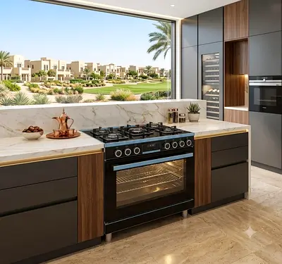 Bosch Series 8 5-Burner Gas Cooker – 90 x 60cm