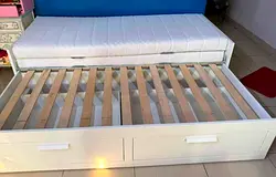 Ikea bremenes day bed with storage drawers and mattress