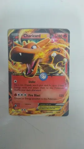 Charizard EX pokemon card