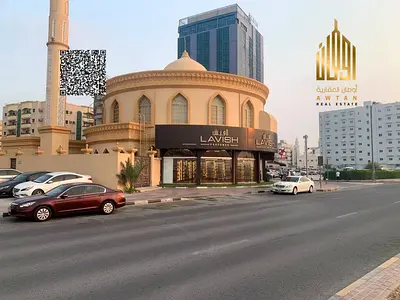 أرض فندقية للبيع على كورنيش عجمان | أرضي + 6