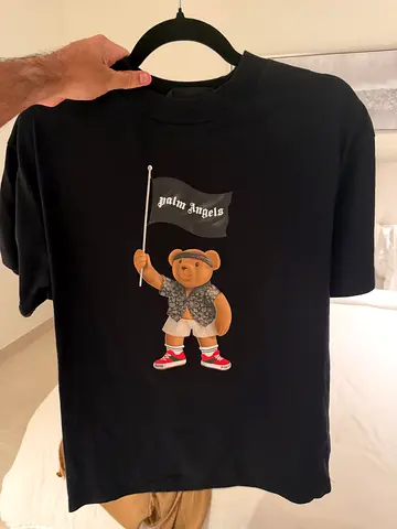 Black Palm Angels Bear Graphic T-shirt - Mens S
