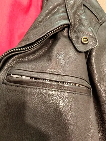 Authentic Heritage Ferrari leather jacket