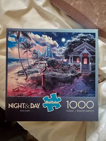 Free 4 different puzzles. 1000 pieces each