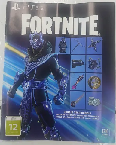 Fortnite code for ps5